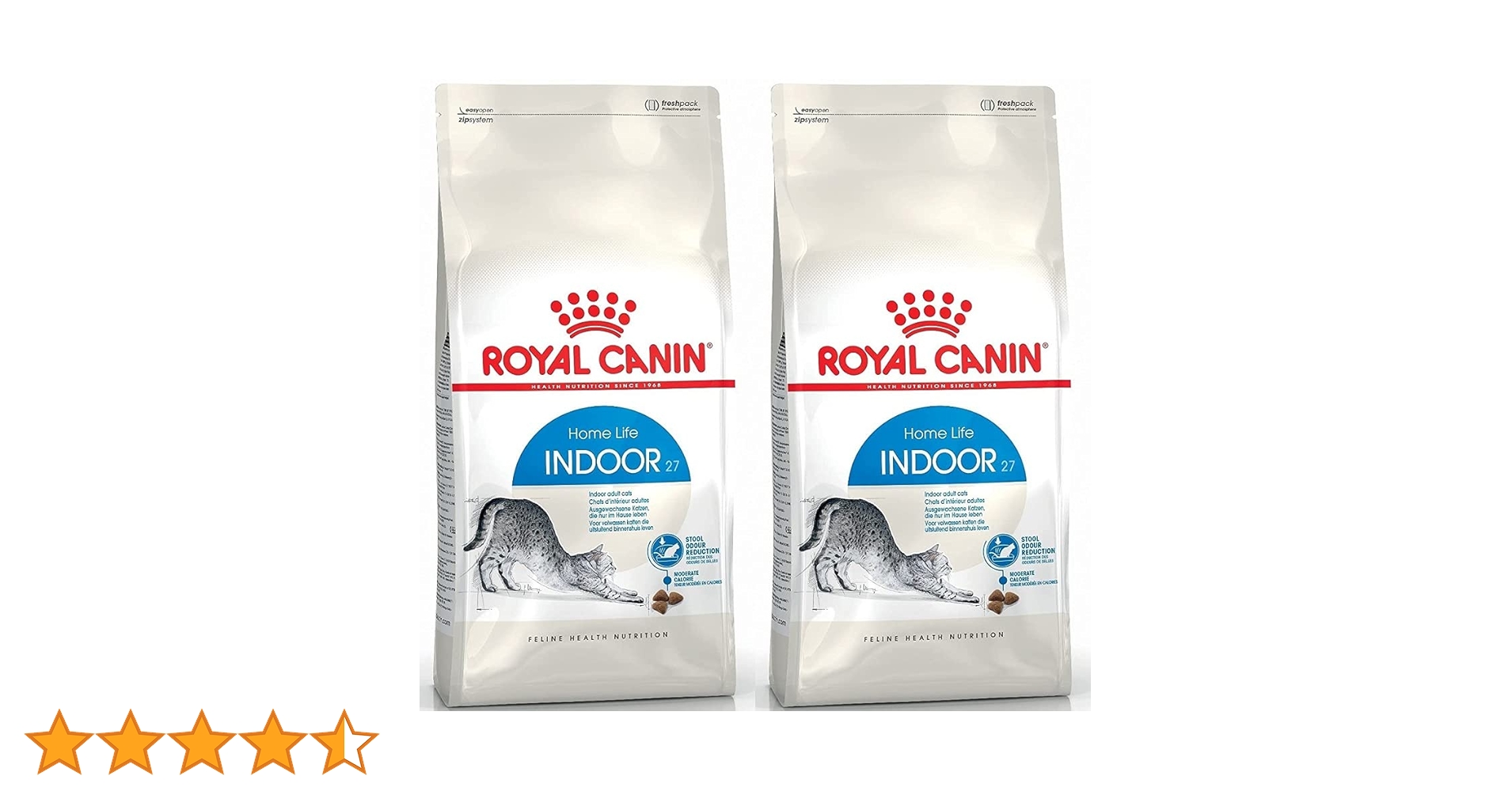 黒*リ様 ロイヤルカナン　室内で生活する成猫用　インドア　 4kg 2袋 合計8 Amazon | ロイヤルカナン インドア27 室内で生活する成猫用 400g